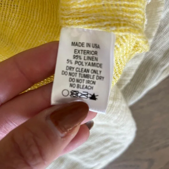 LISA MARIE FERNANDEZ LMF Laure belted linen-blend gauze midi dress - Picture 10 of 14